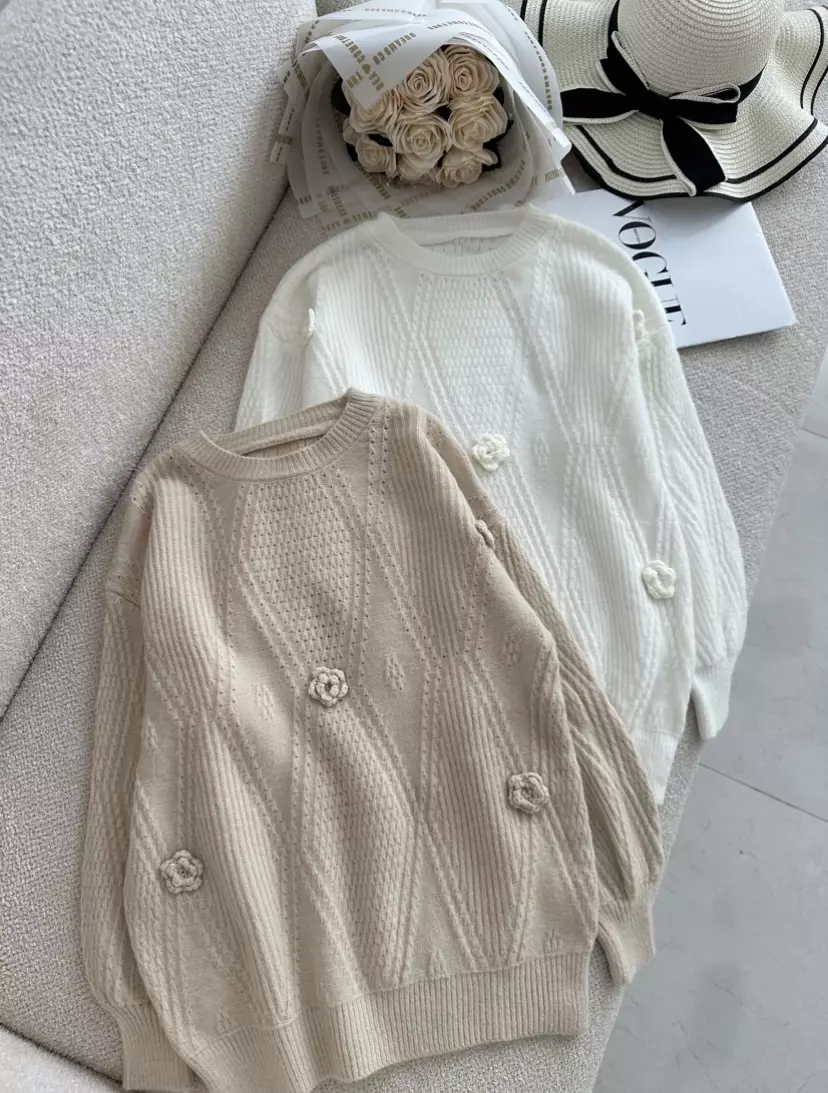 بافت گل دار روژان1850