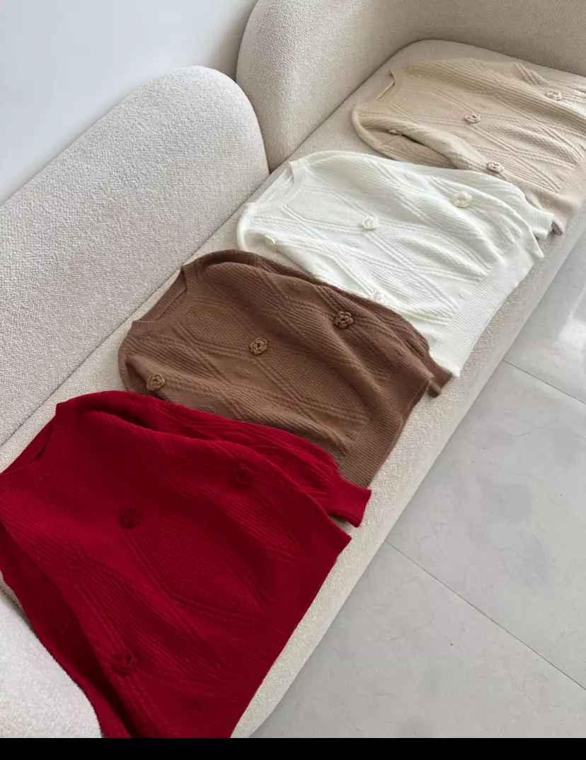 بافت گل دار روژان1850