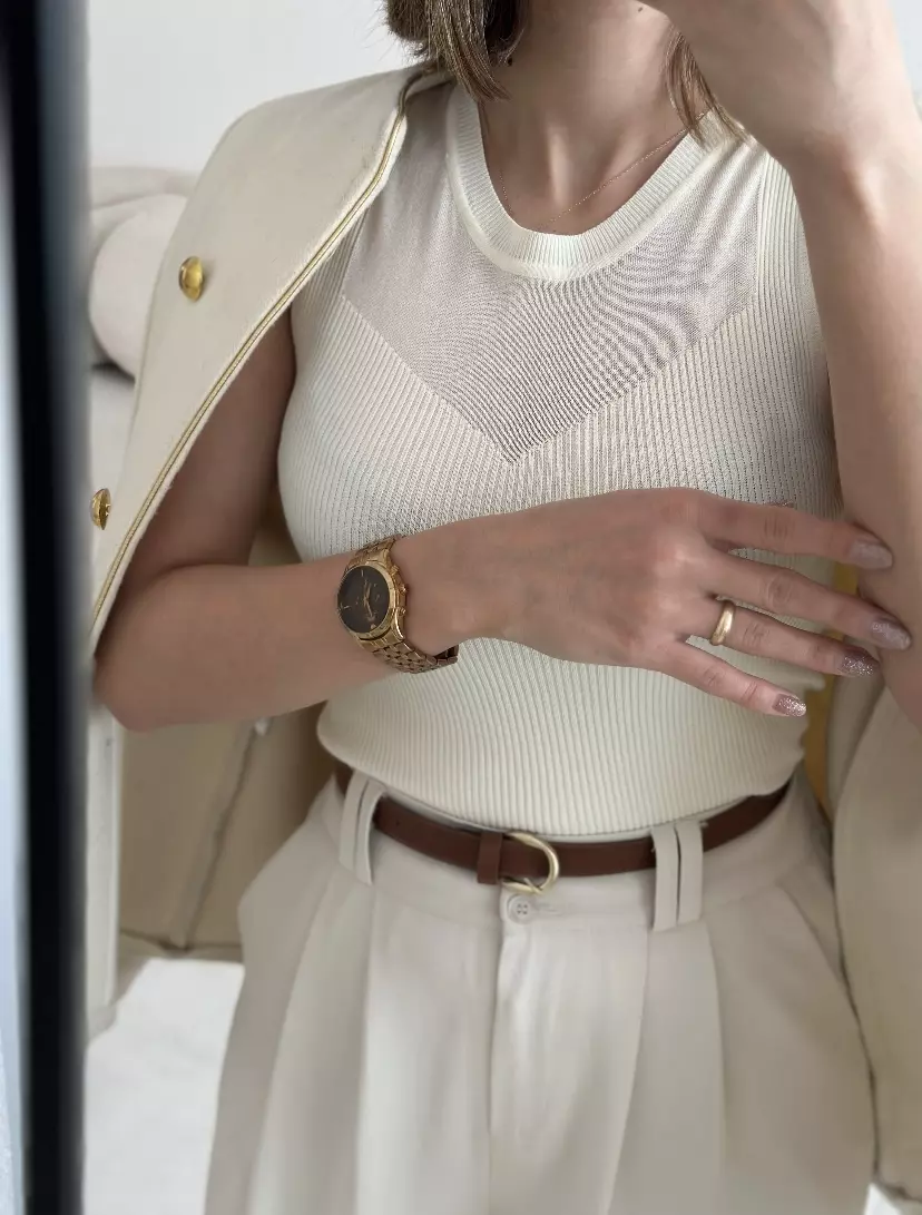 تاپ یقه تور1960