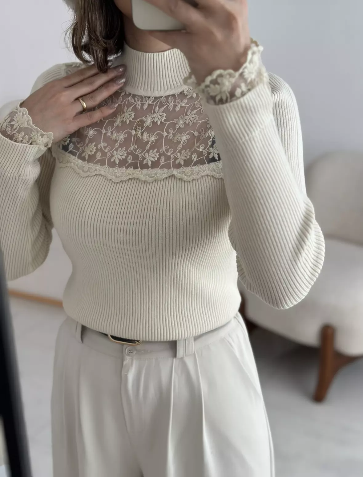 بلوز یقه گیپور1999