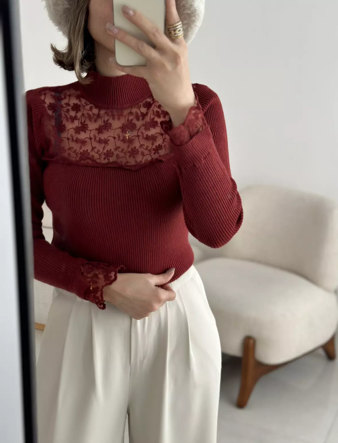 بلوز یقه گیپور1999