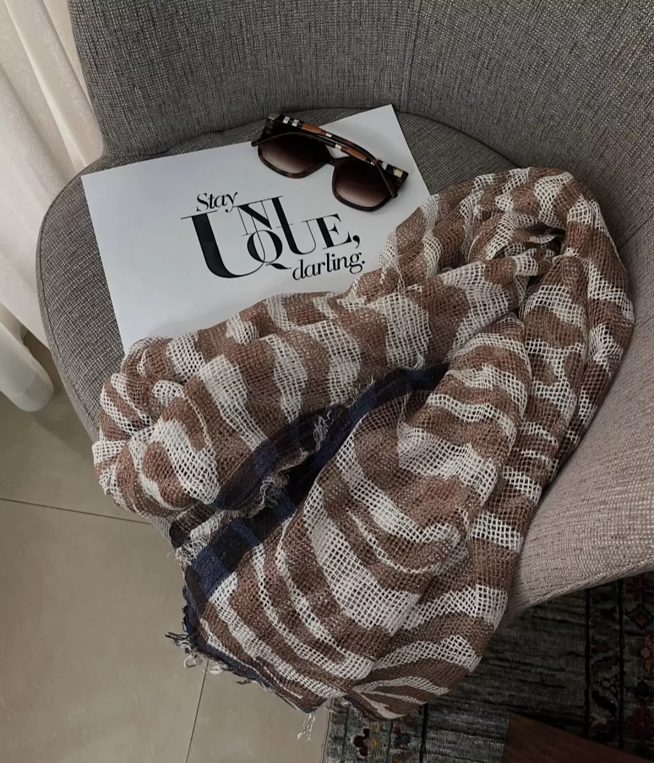 شال حصیری ببری