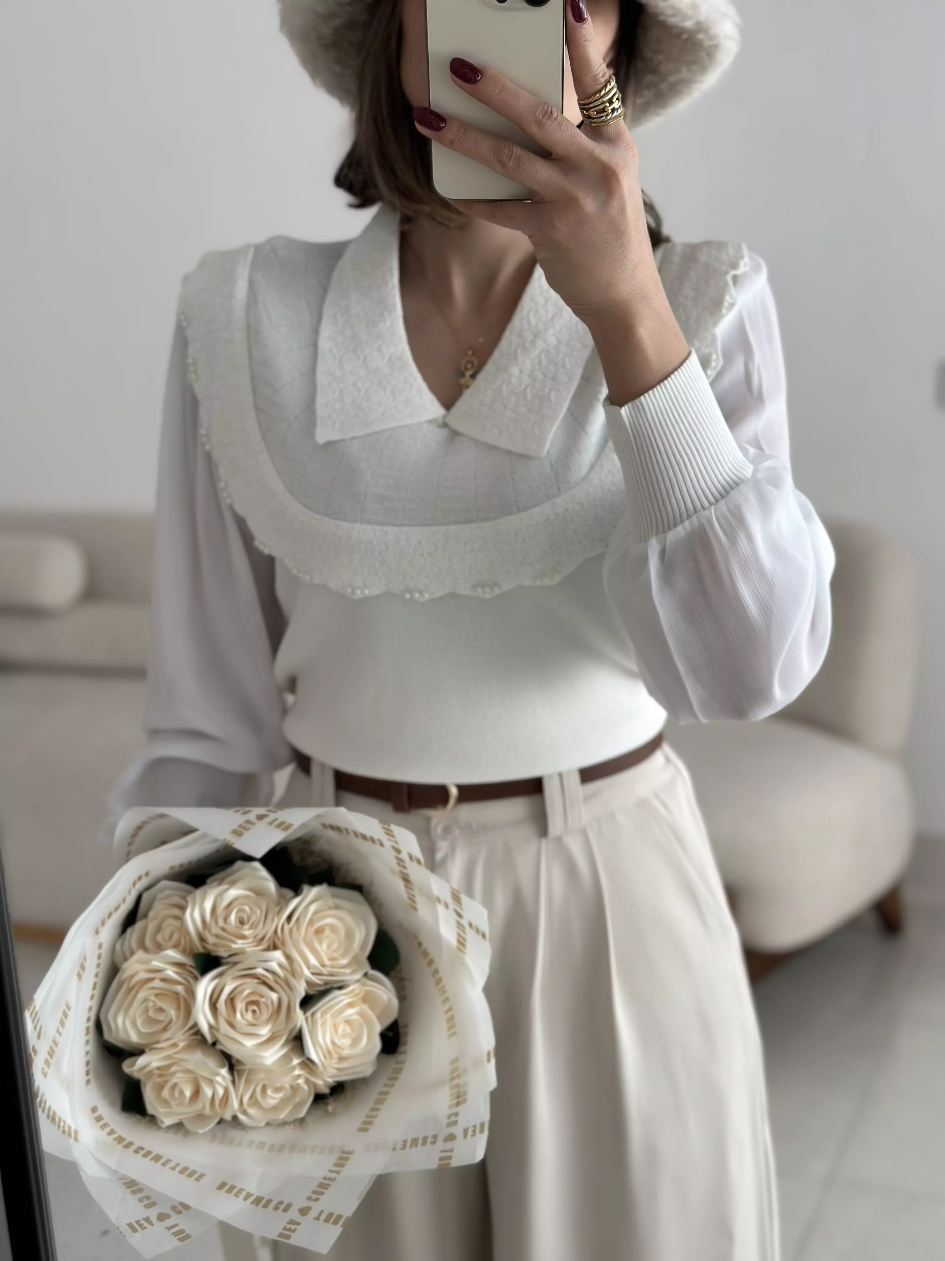 بافت استین حریر 3040