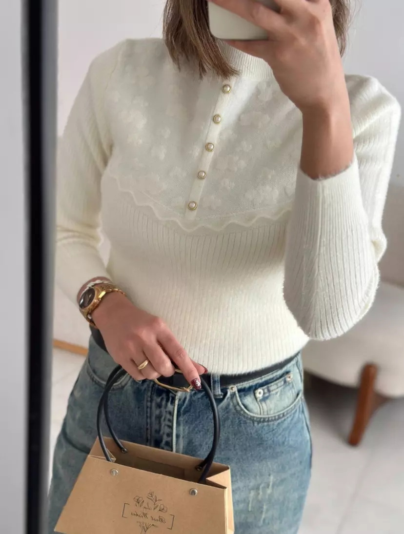 بلوز بافت فرانک 2055