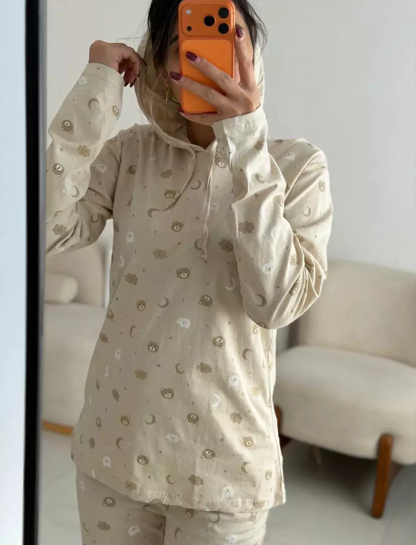 ست هودی شلوار اچ ام3029