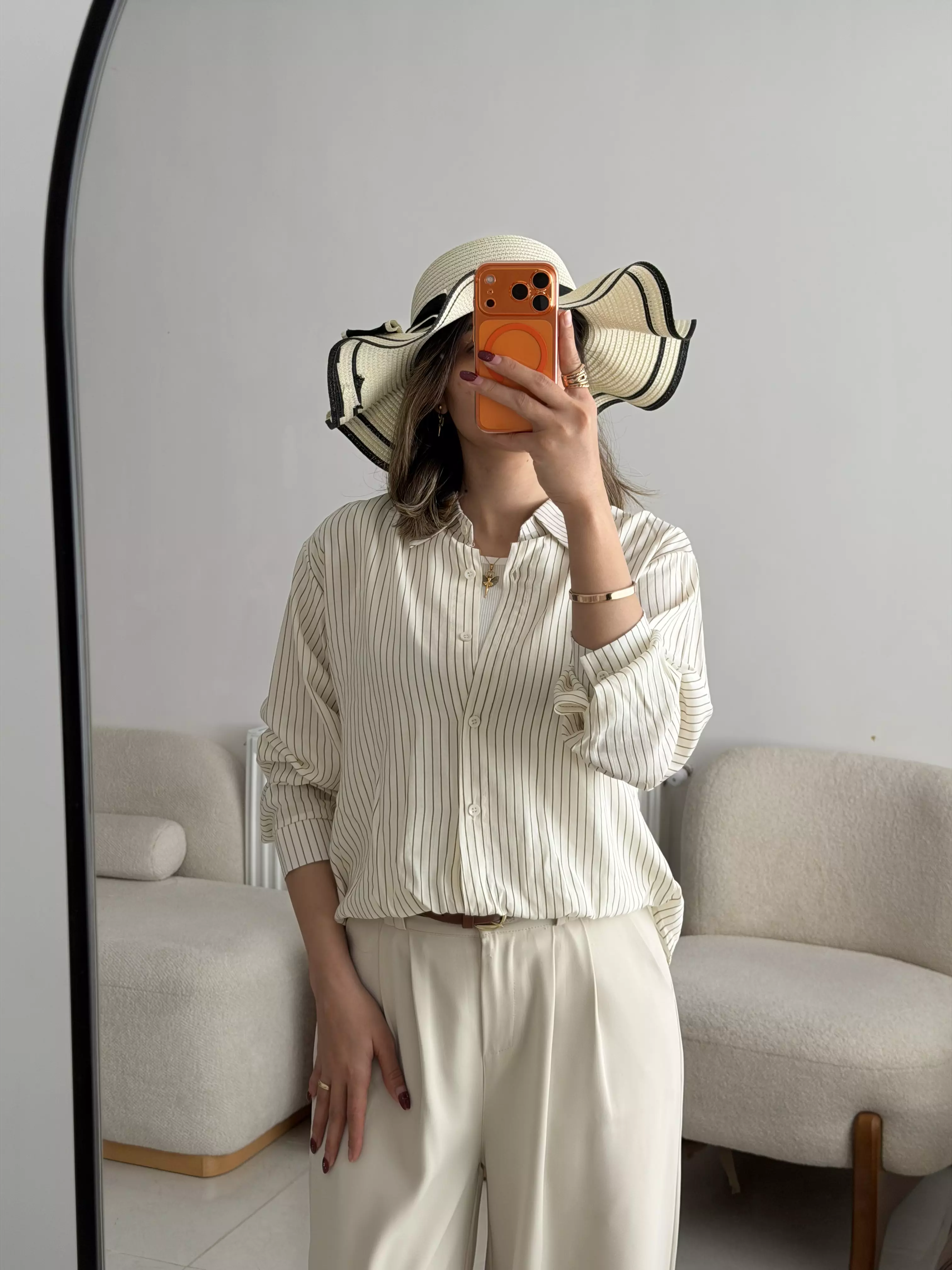 شومیز راه راه 3033