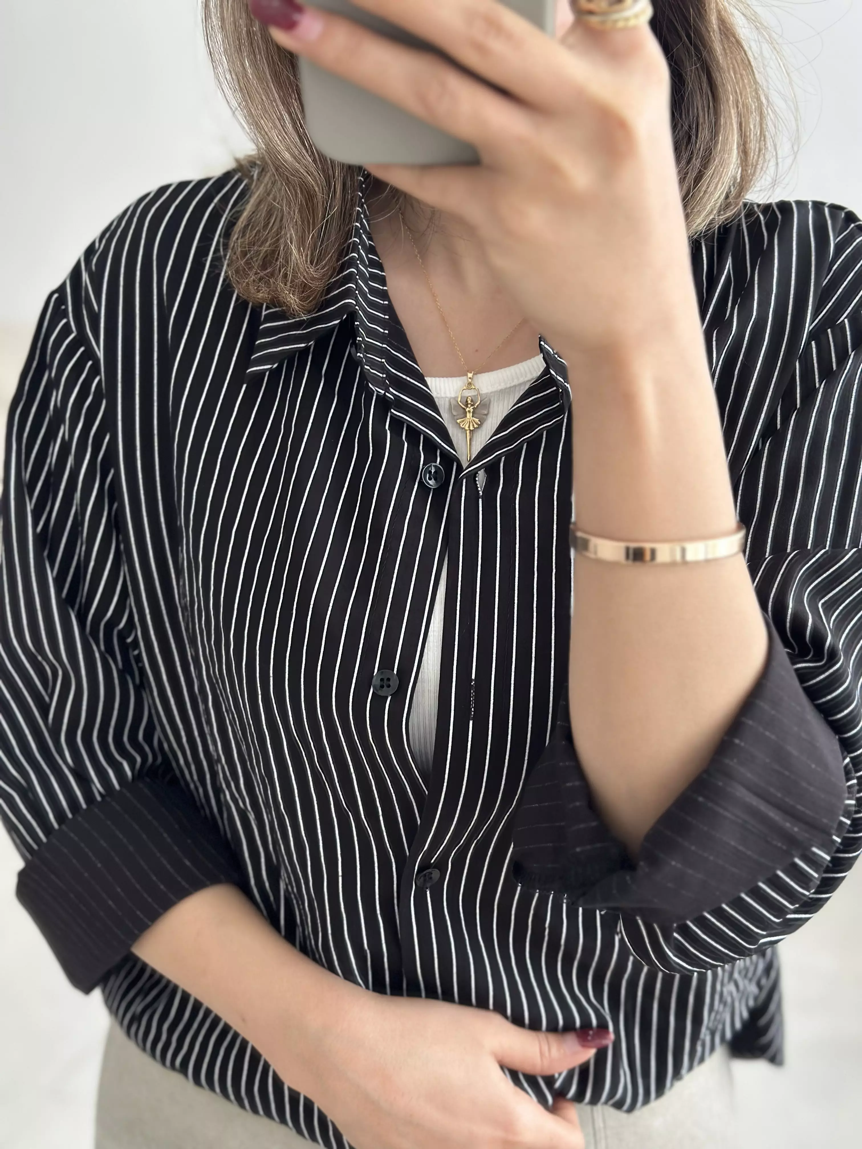 شومیز راه راه 3033