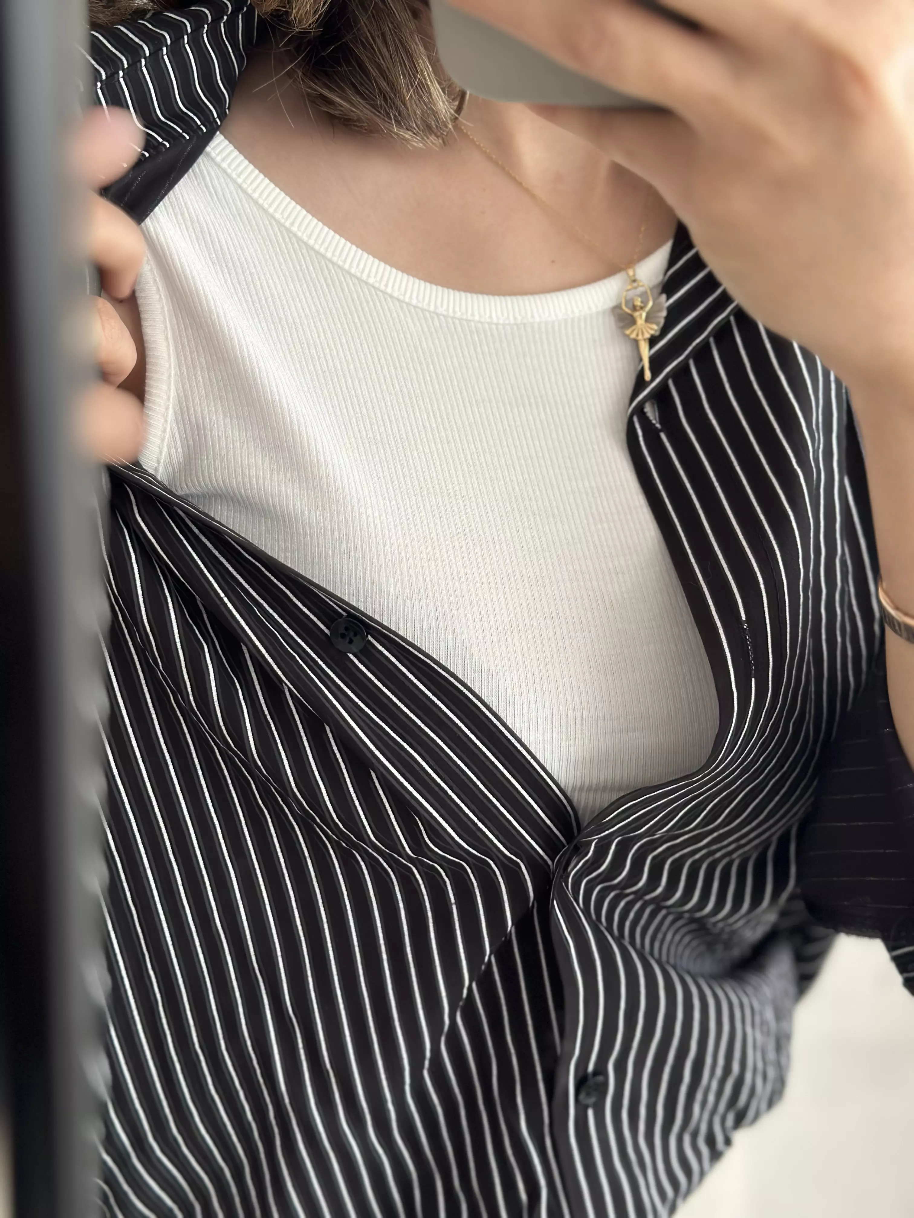 شومیز راه راه 3033