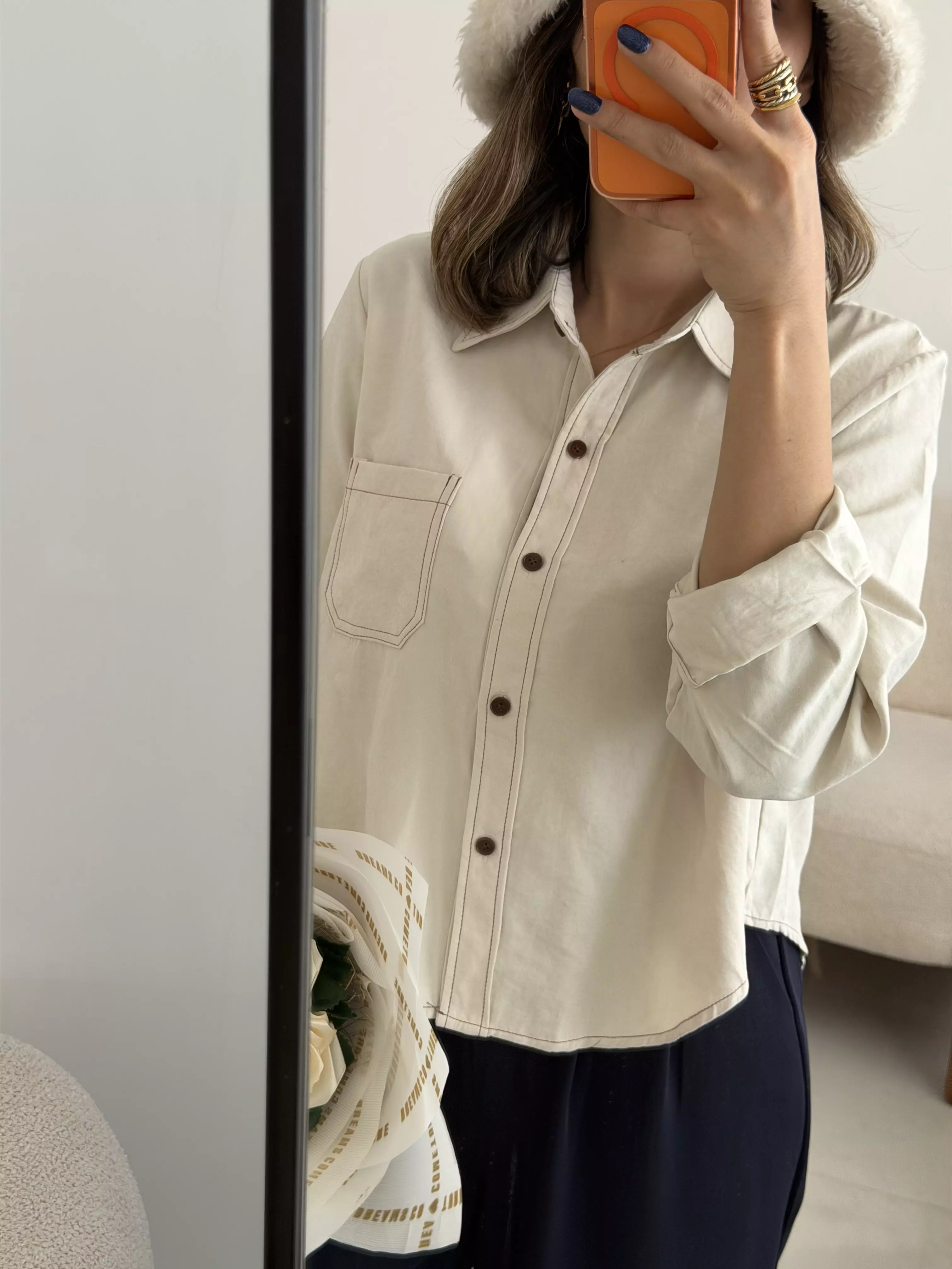 شومیز کوتاه 3059