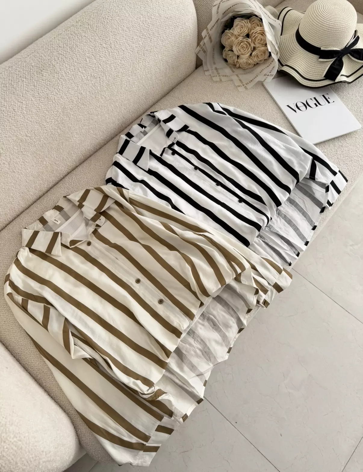 شومیز راه راه3056