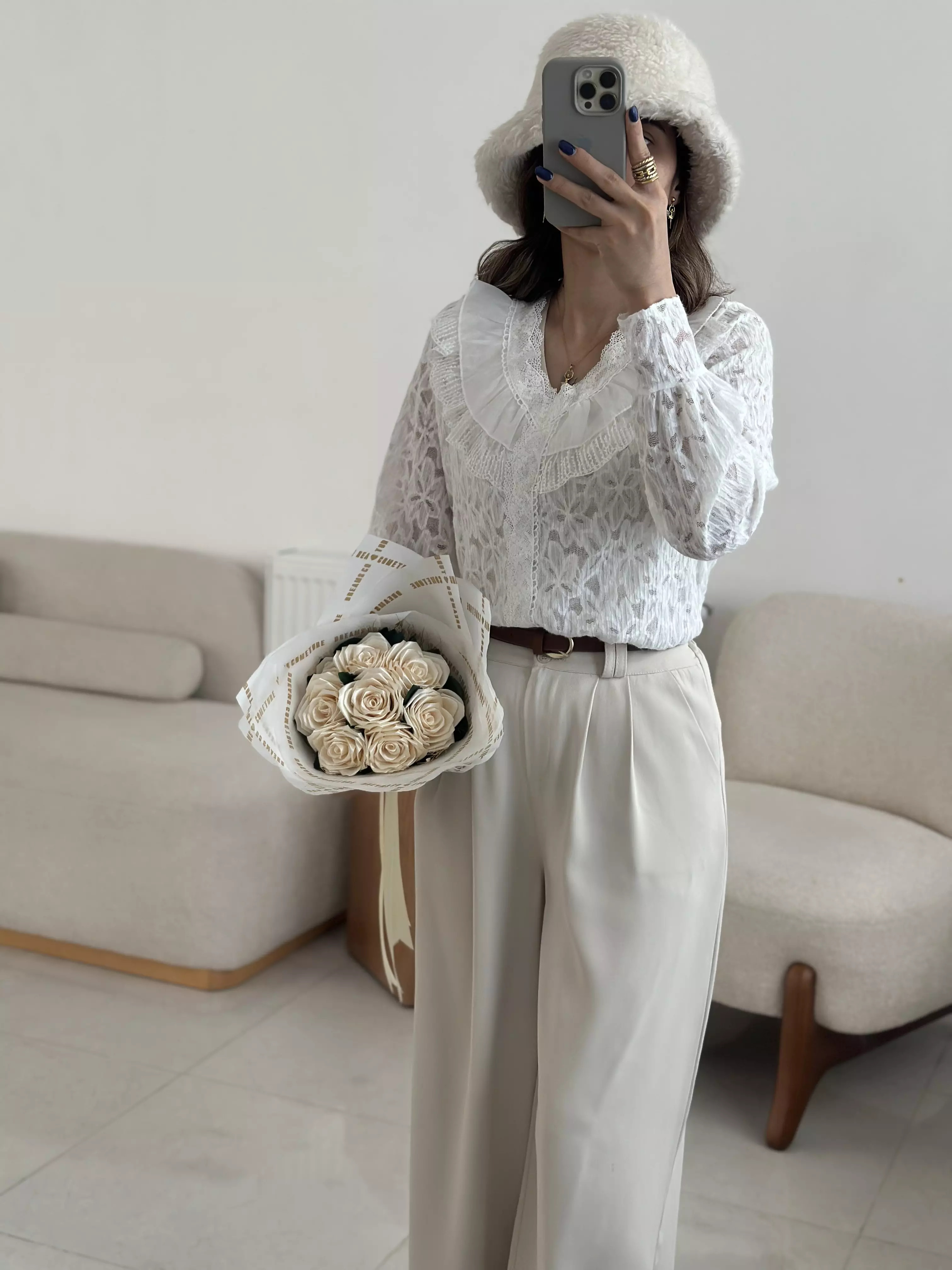 شومیز پاپیون 3060