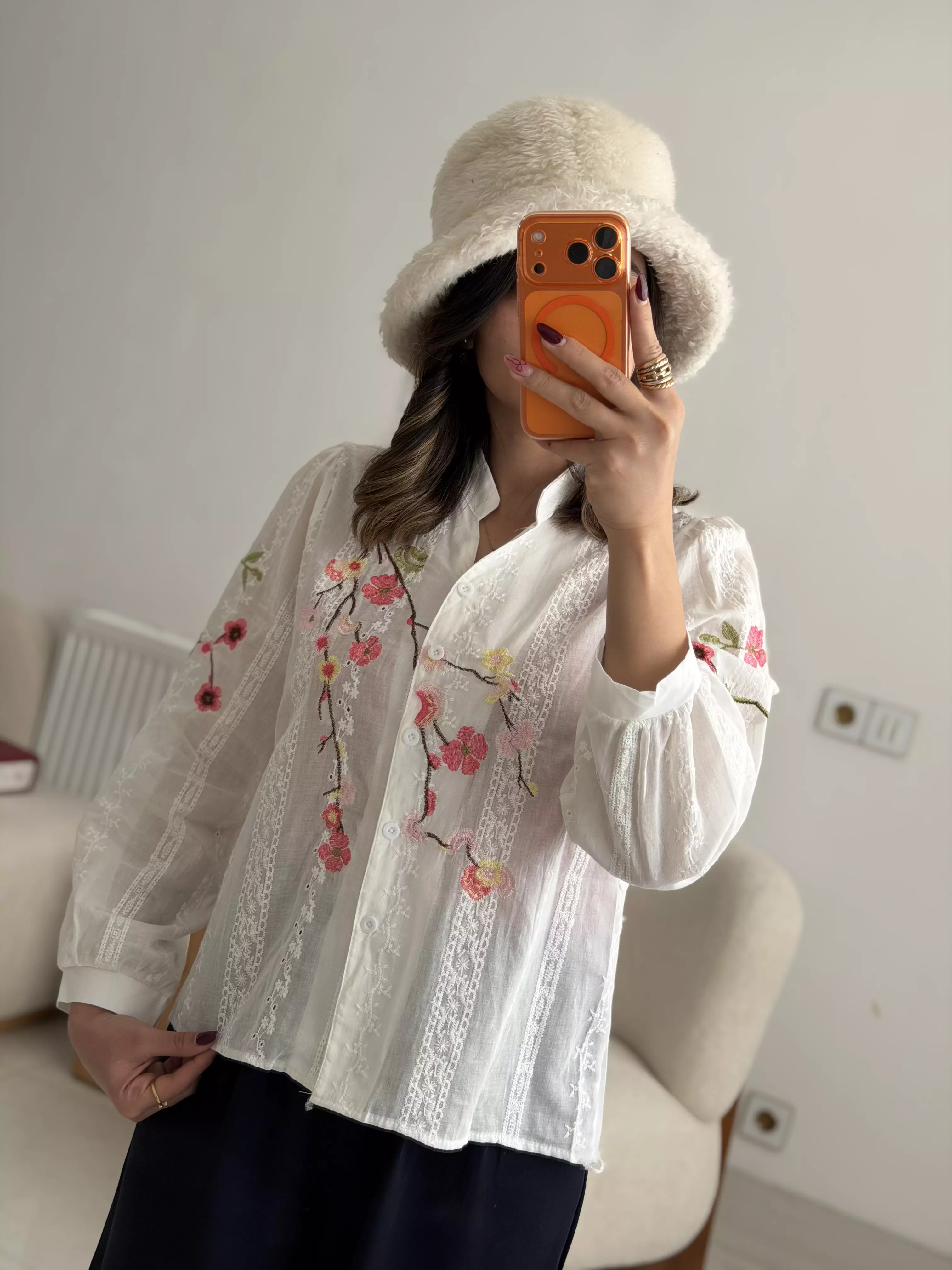 شومیز گلدوزی3111