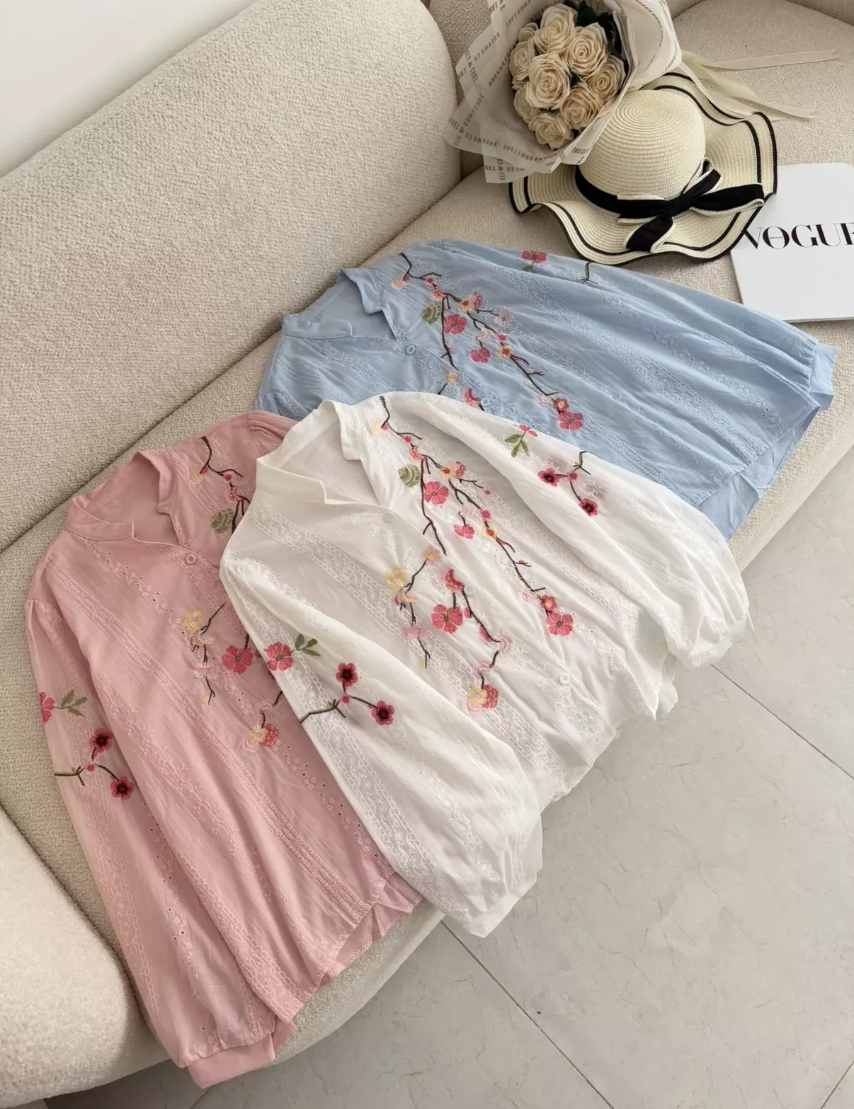 شومیز گلدوزی3111