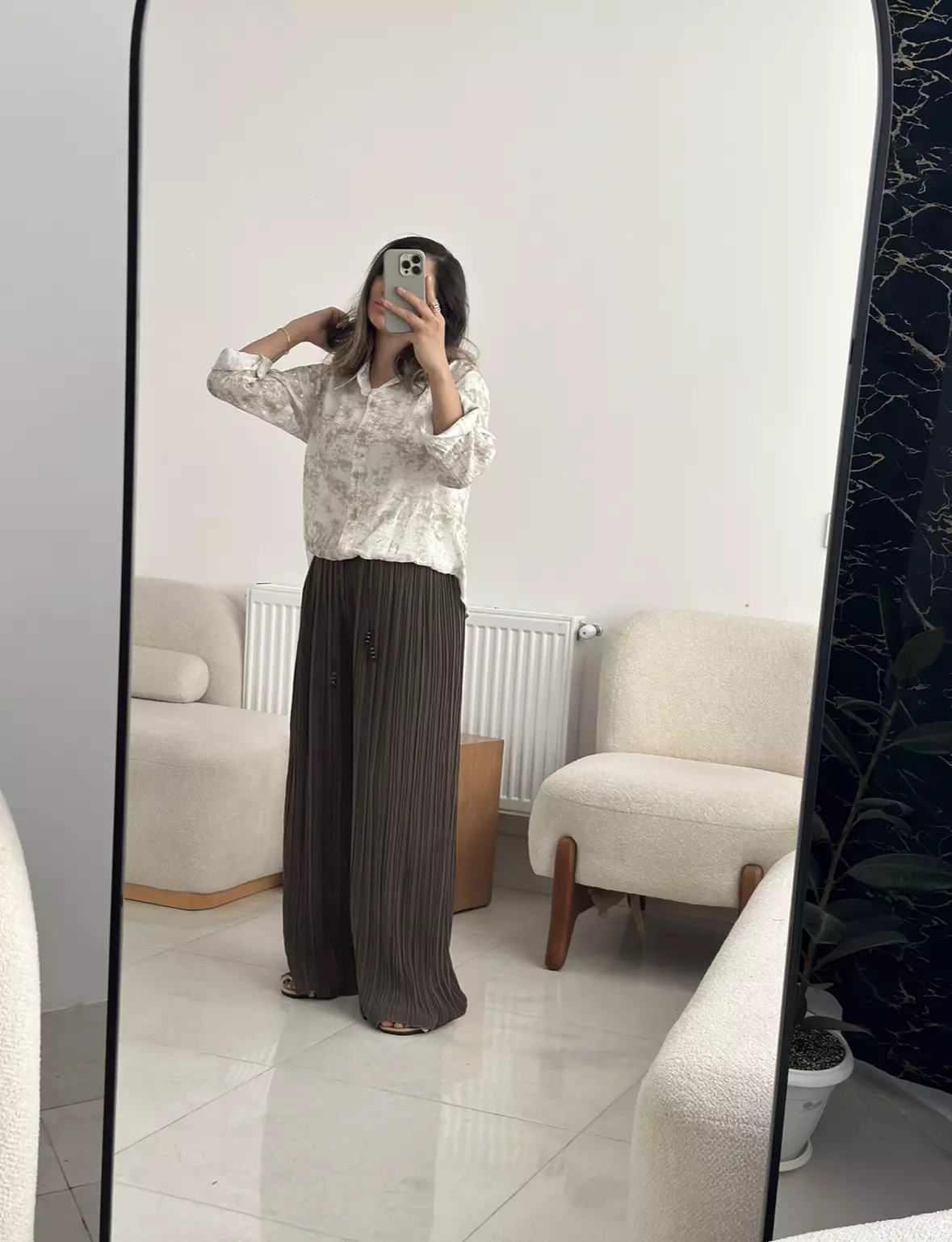 شلوار مجلسی پلیسه3079