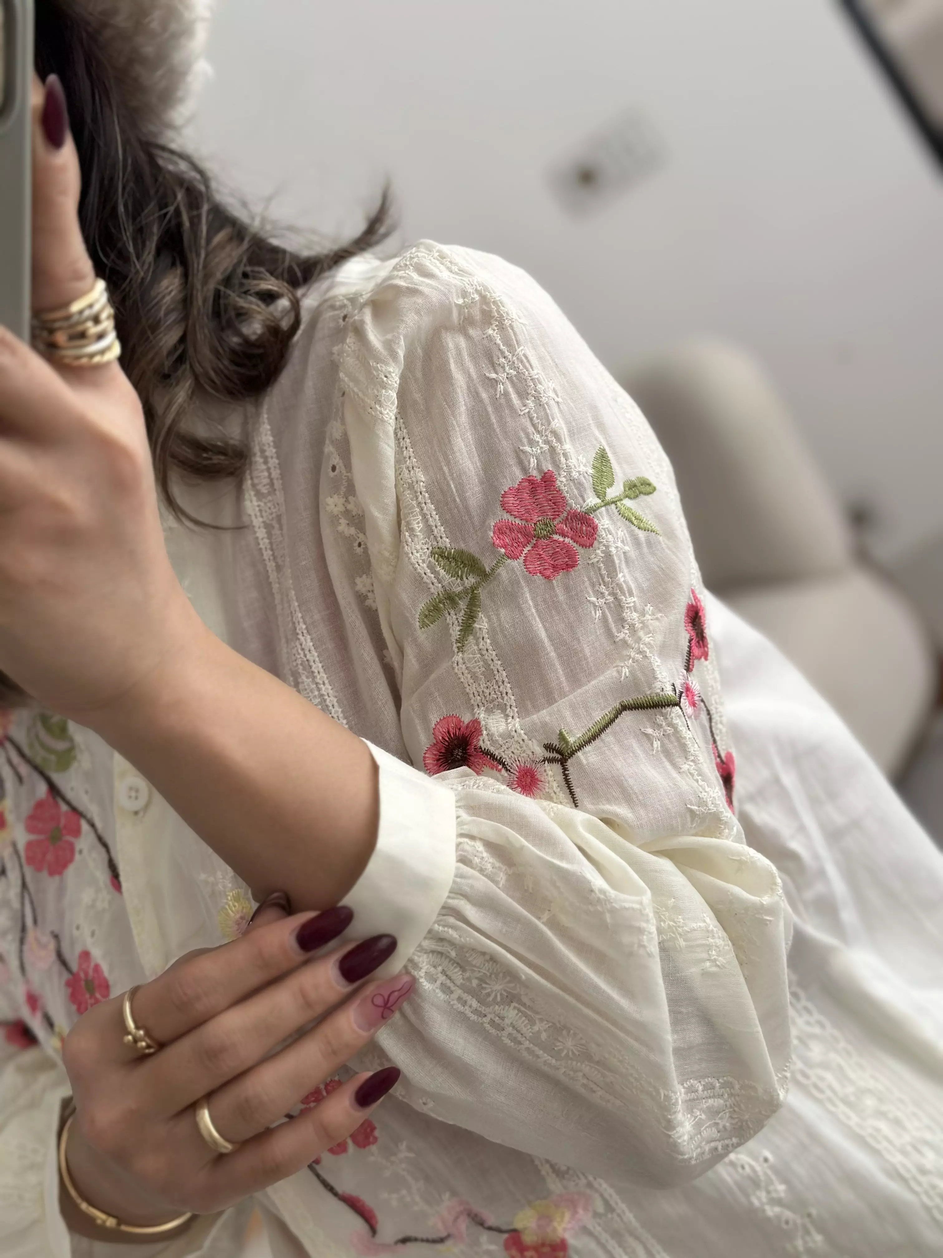 شومیز گلدوزی3111
