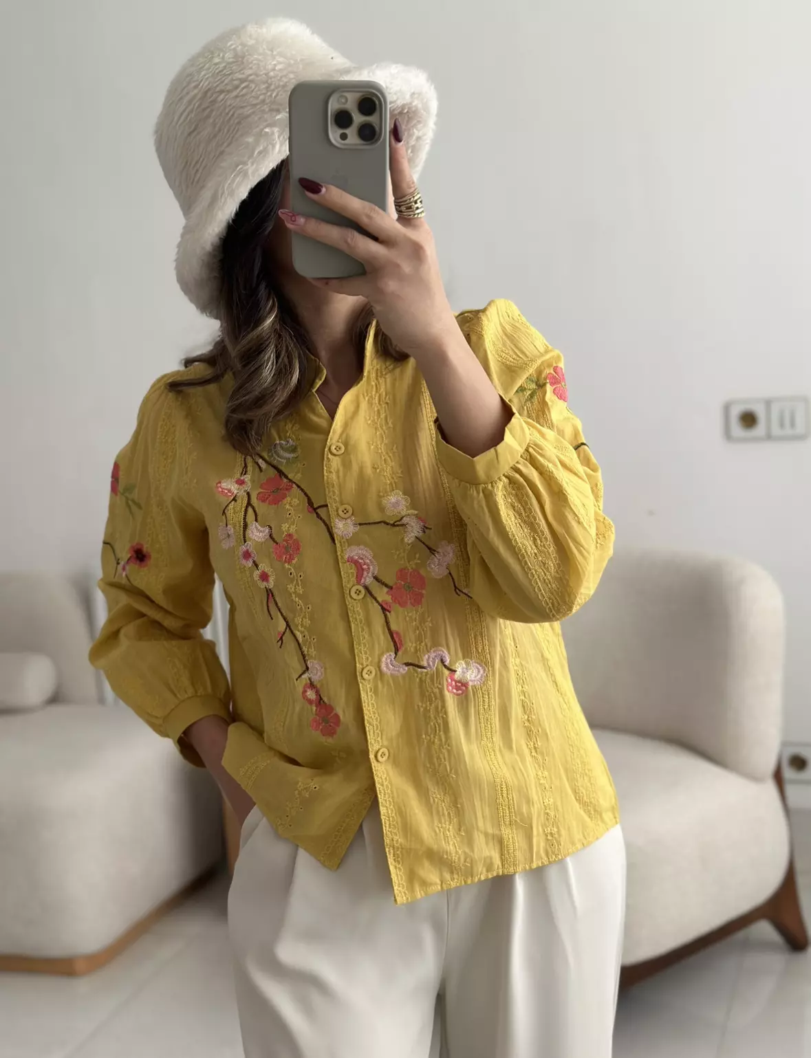 شومیز گلدوزی3111