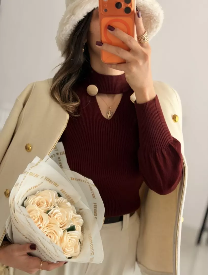 بلوز بافت3381