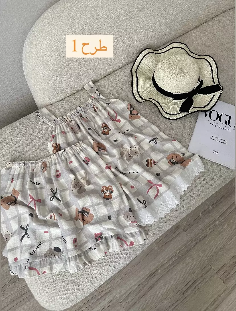 ست تاپ شورتک1651