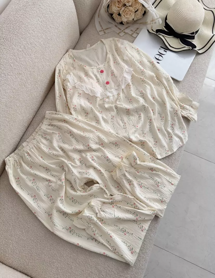 ست راحتی گل ریز 3181