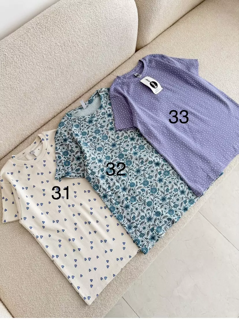 تیشرت کبریتی طرح دار3164