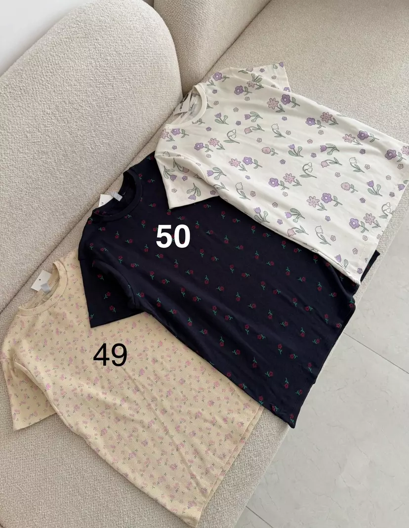 تیشرت کبریتی طرح دار3164