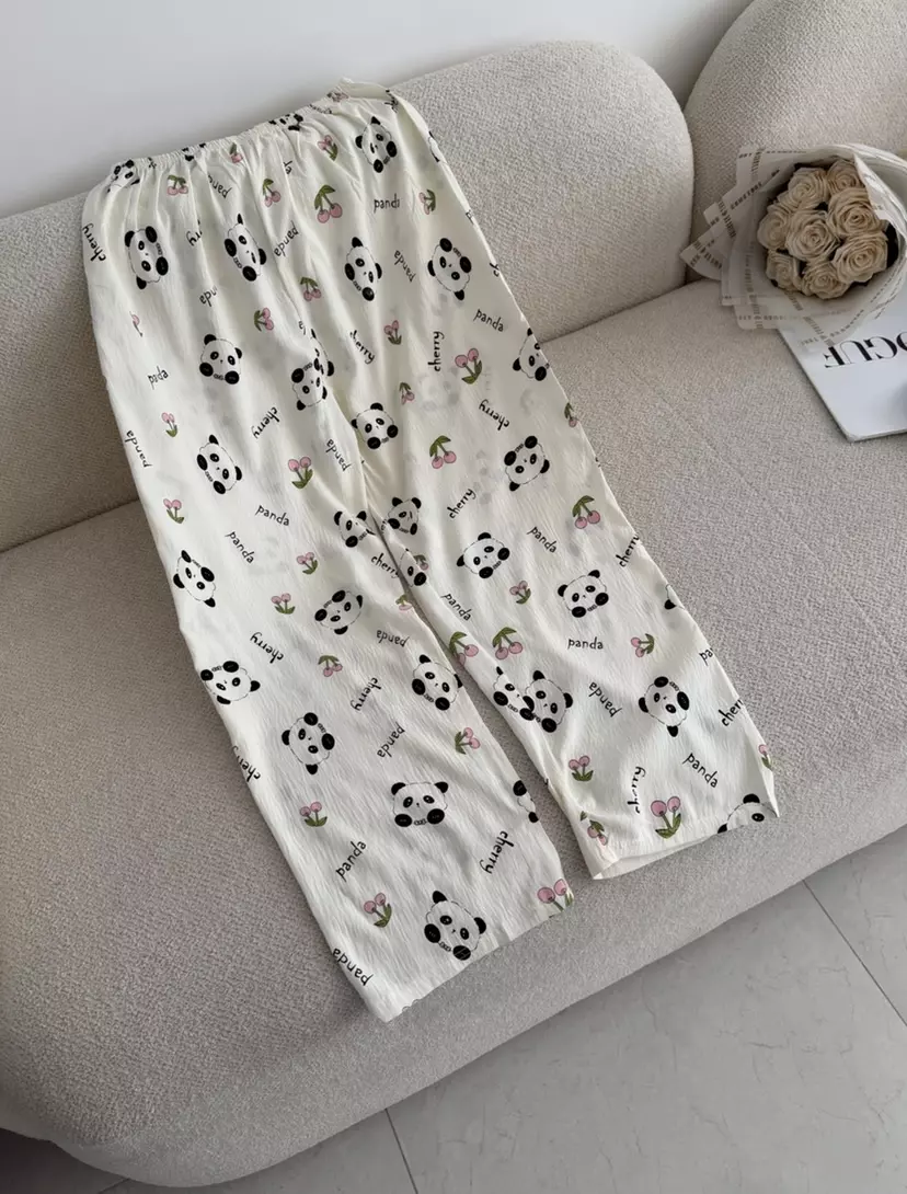 شلوار راحتی طرح دار3173