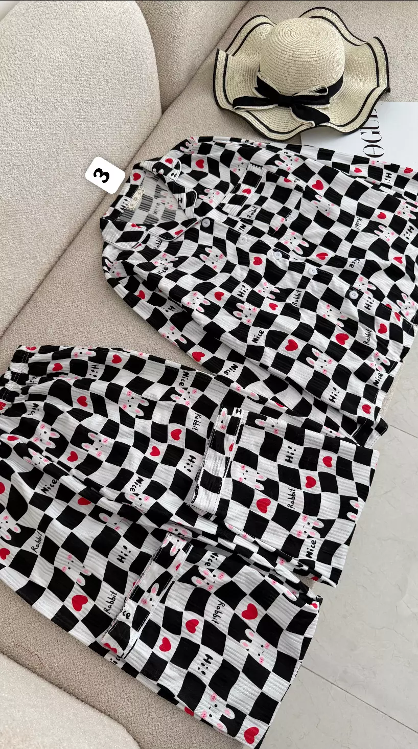 ست بلوز شلوارراحتی 3263