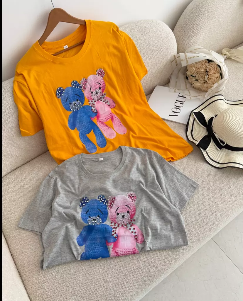 تیشرت نگین دار3256