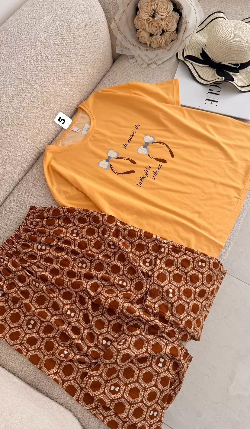 ست راحتی تیشرت شلوار3336
