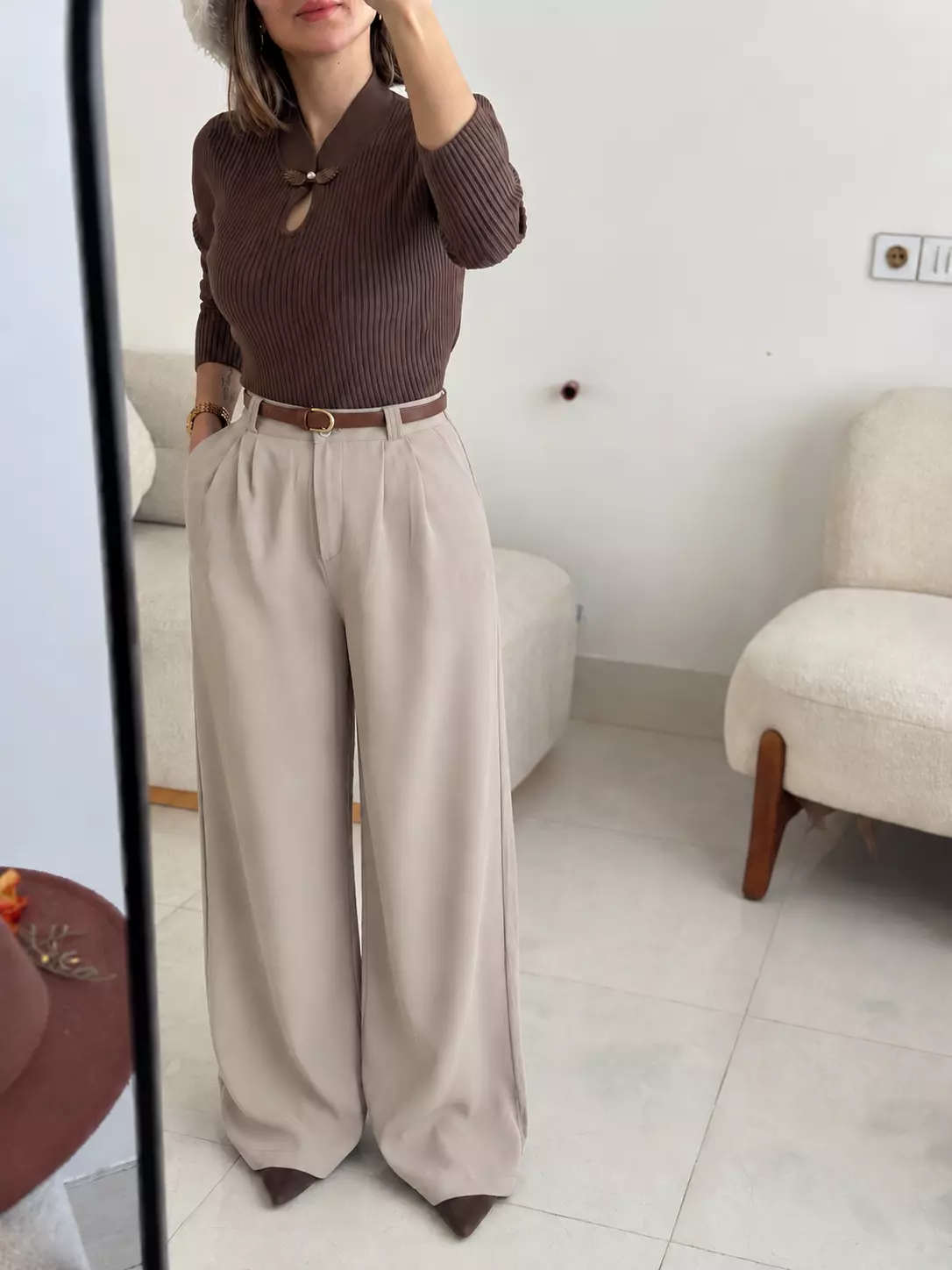 شلوار ریزشی 3590