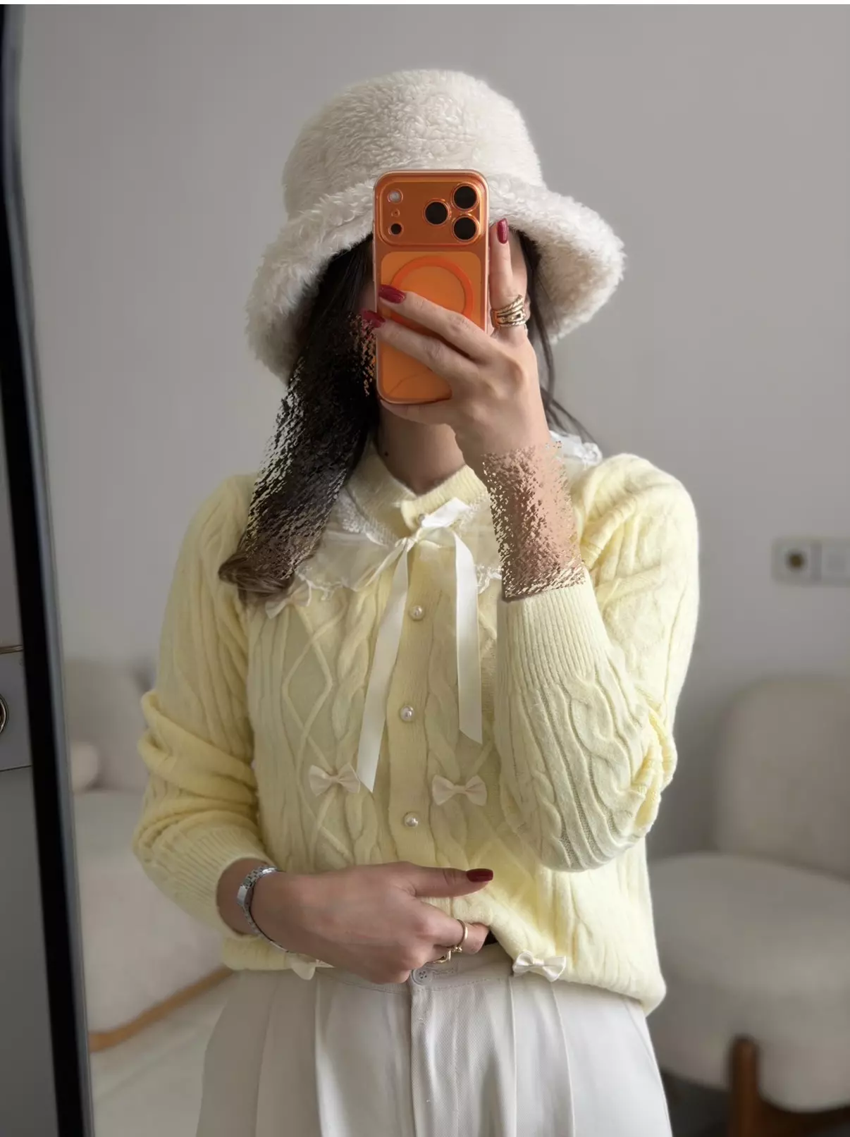 بلوز بافت عسل 3544