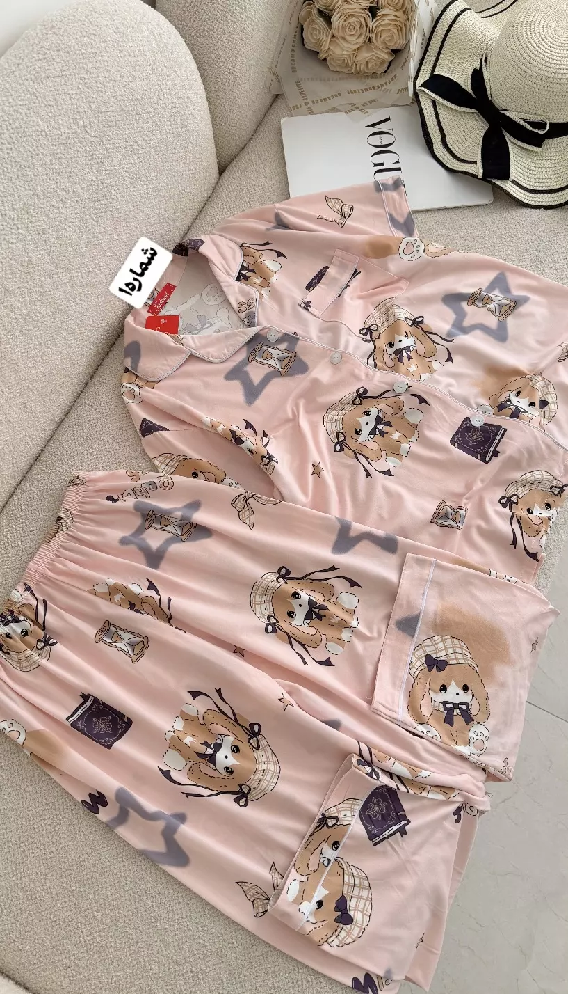 ست بلوز شلوارراحتی3316