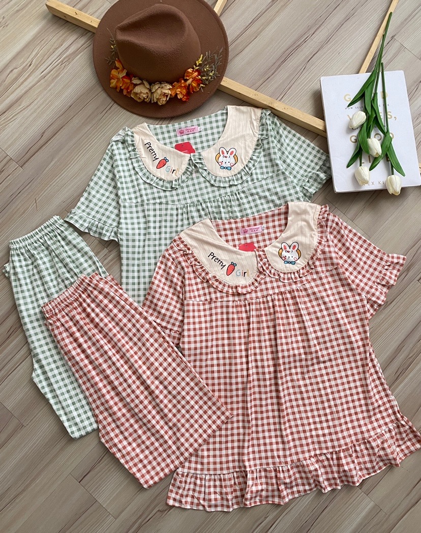 تیشرت شلوار چهارخونه510