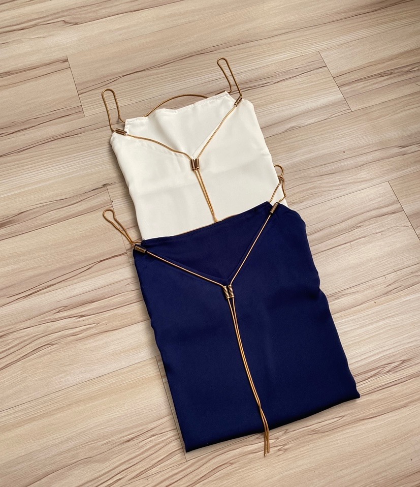 تاپ زنجیری ساتن97685
