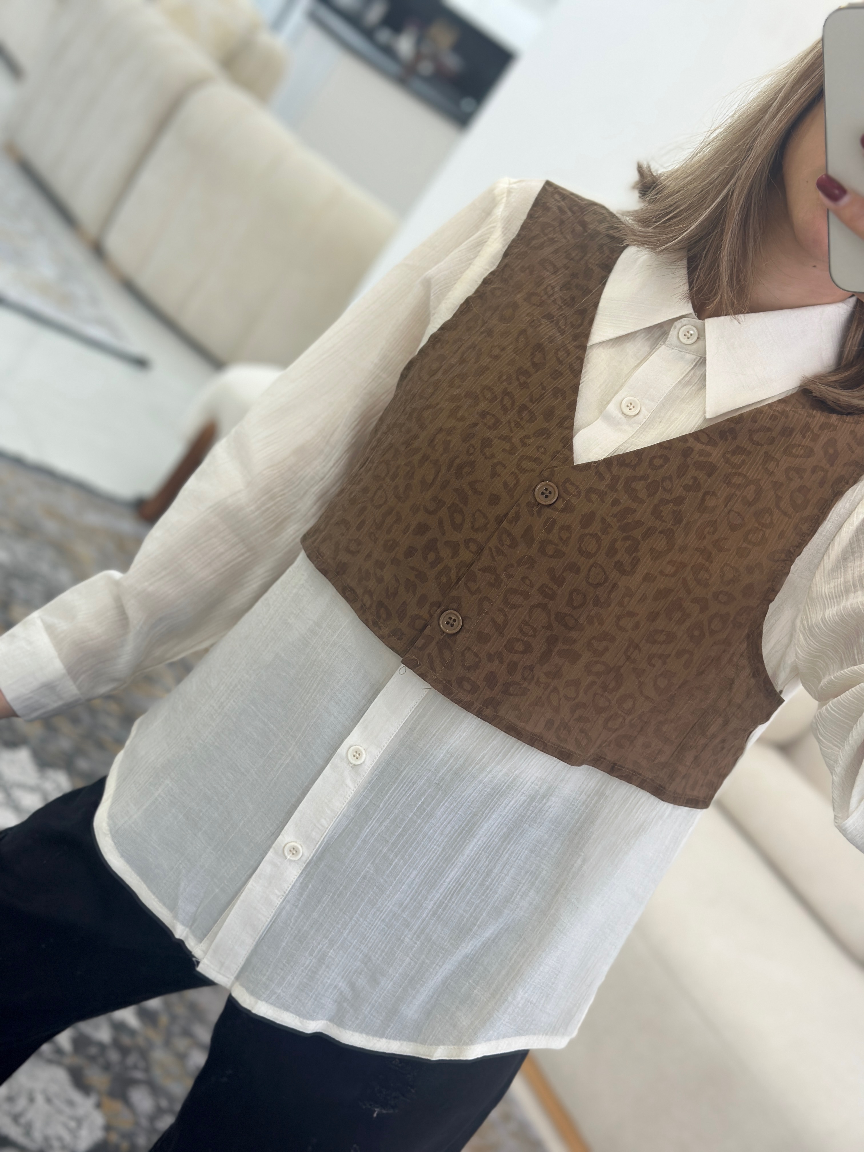 شومیز پلنگی1245