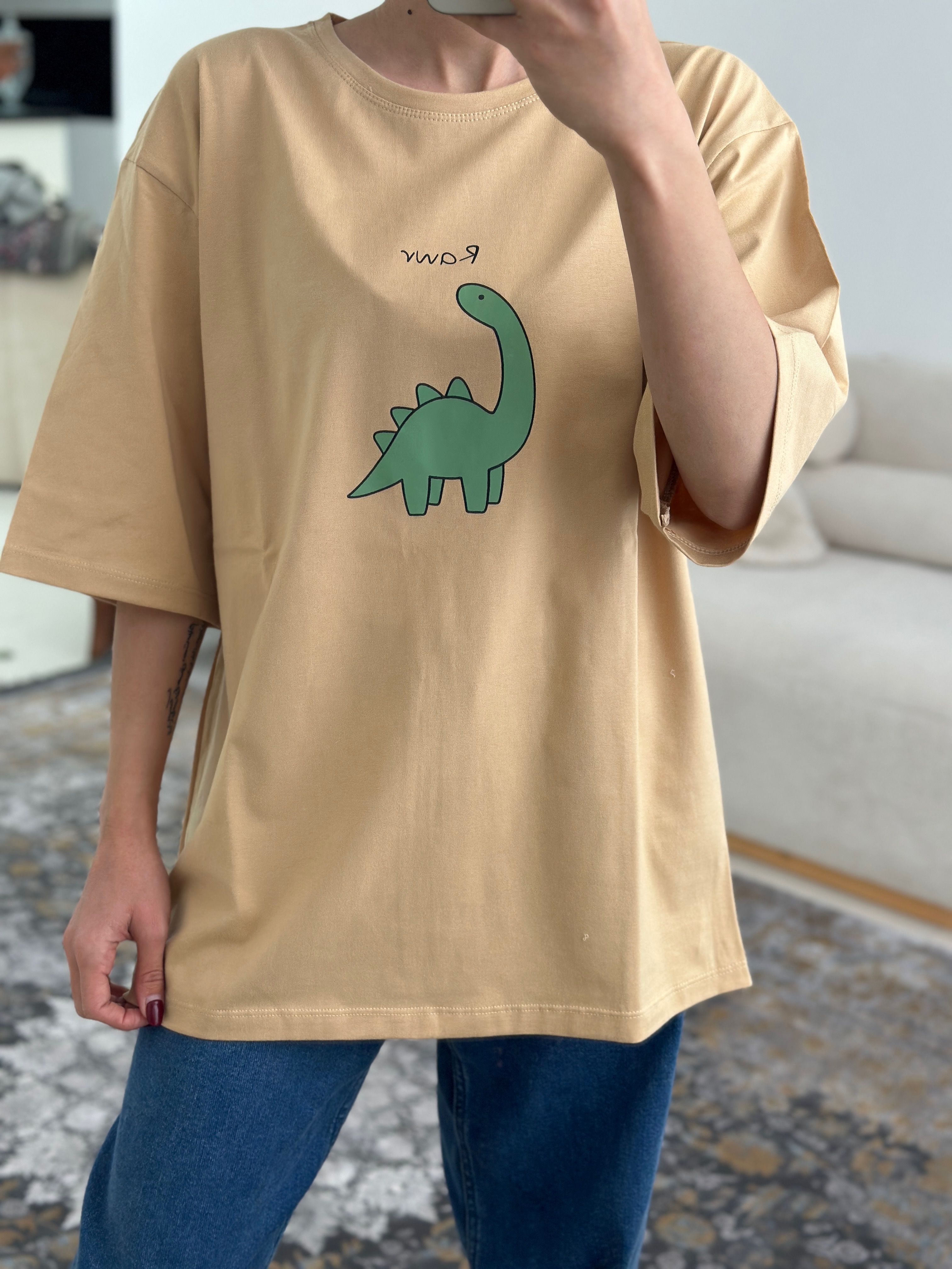 تیشرت لانگ 1257