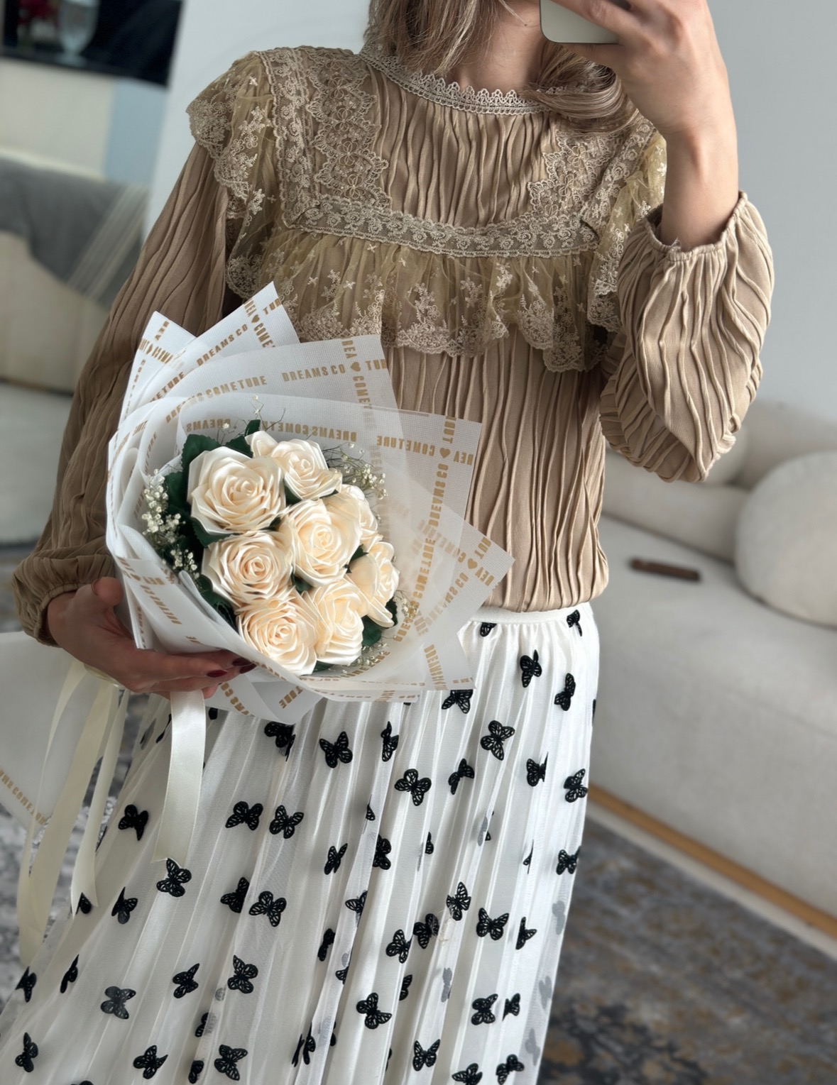 شومیز یقه گیپور 1266