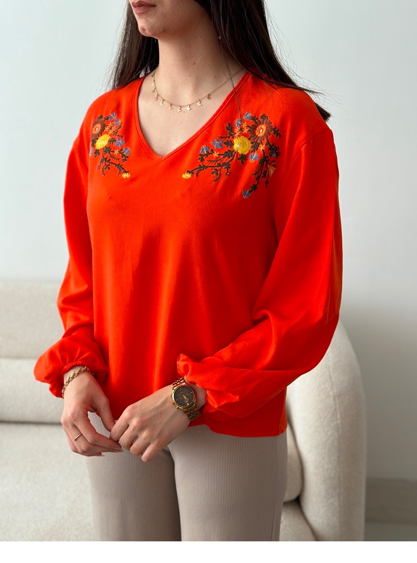 شومیز  گل دوزی 1373