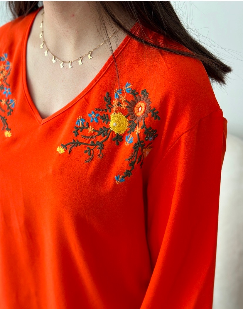 شومیز  گل دوزی 1373