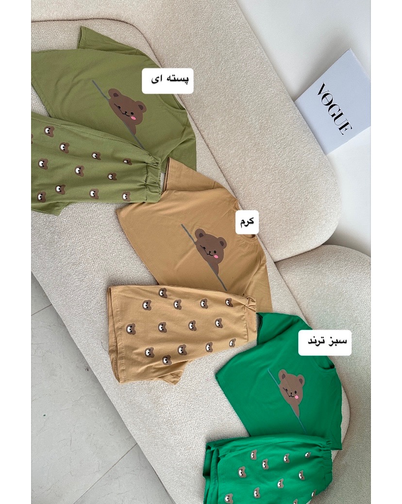 ست کراپ شورتک تدی 1411