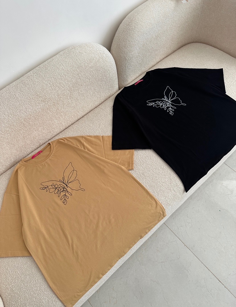 تیشرت لانگ پروانه1409
