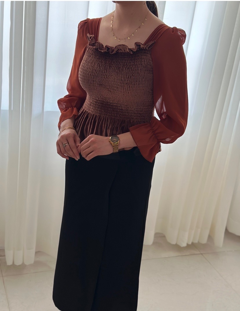 شومیز مخمل 1428